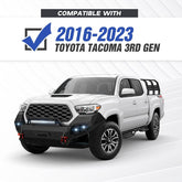 Aftermarket Front Bumpers for Toyota Tacoma Compatible with 2016-2023 Toyota Tacoma w/Skid Plate | Yzona